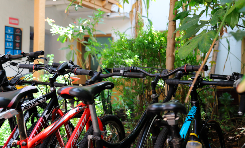 Parqueadero de bicicletas