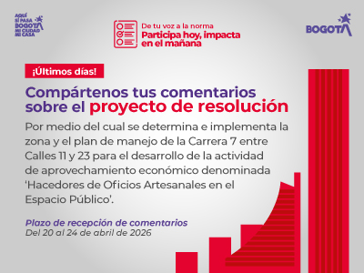 Plan de manejo Cra 7 - calle 11 y 13 durante