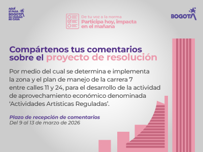 Cra 7 - Calles 11 a 24 - durante