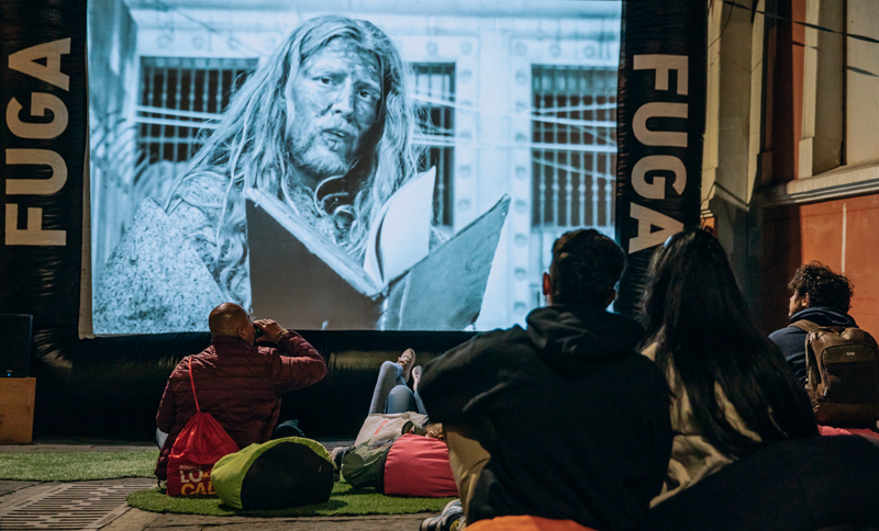 Cine en la FUGA cumpleaños de Bogotá