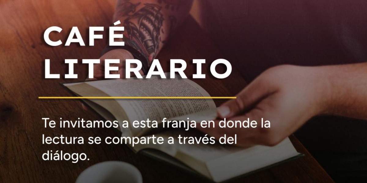 Afiche café literario.