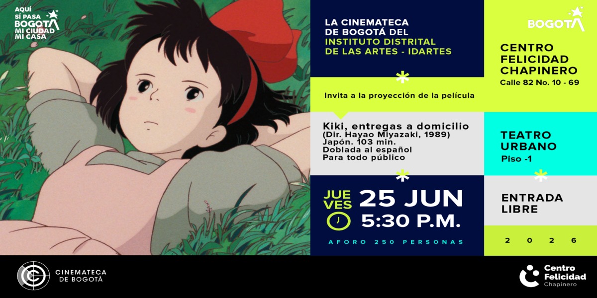 Afiche de Kiki entregas a domicilio.