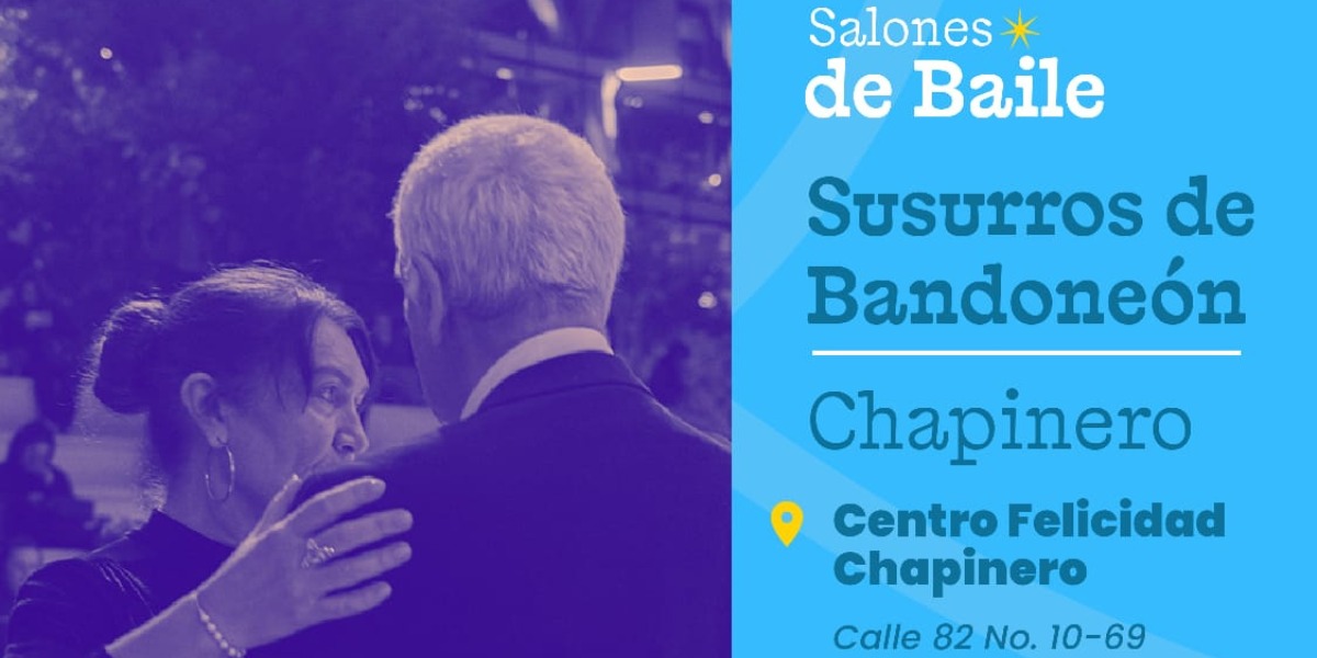 Afiche salones de baile.
