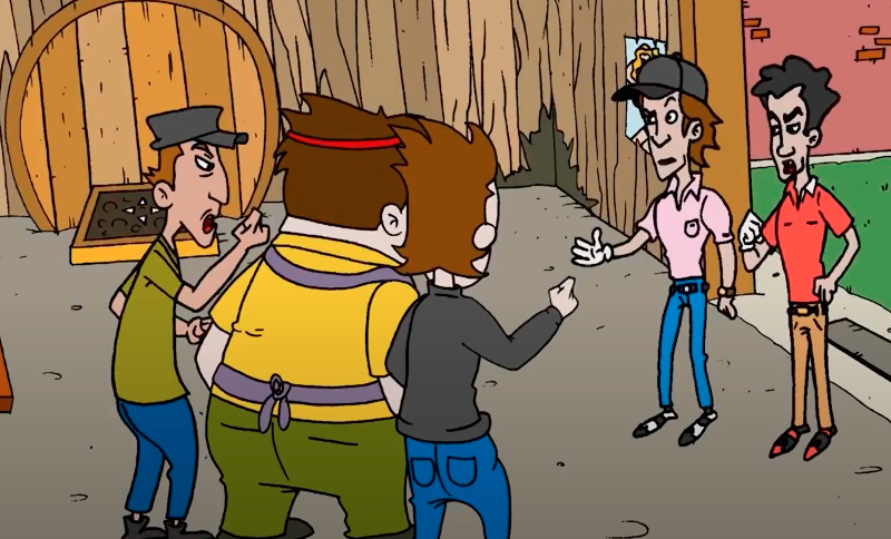 Ilustración de hombres 