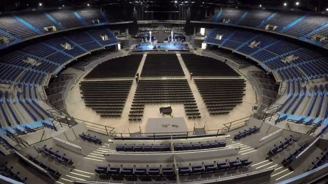 escenario movistar arena al interior