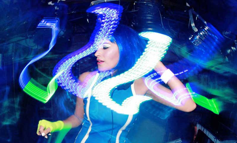 mujer danzando