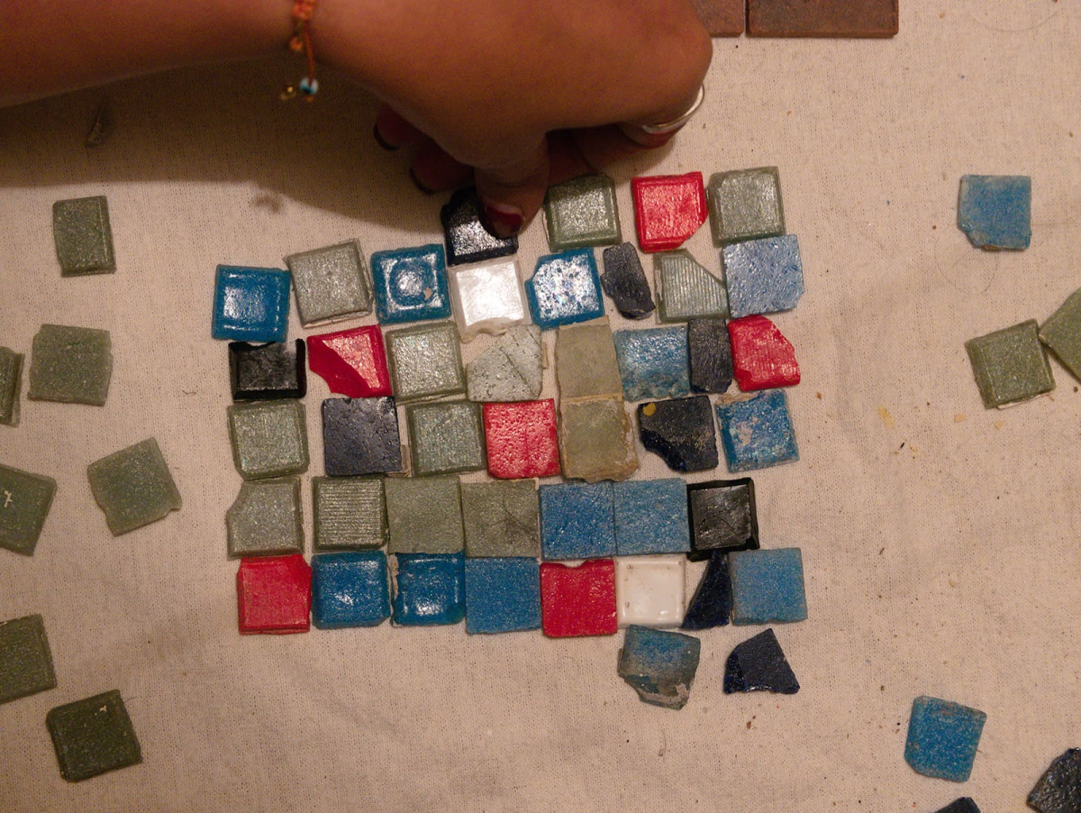 Mosaicos en reparacion