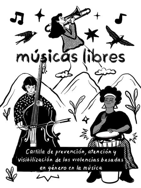 portada cartilla musica libre violencia