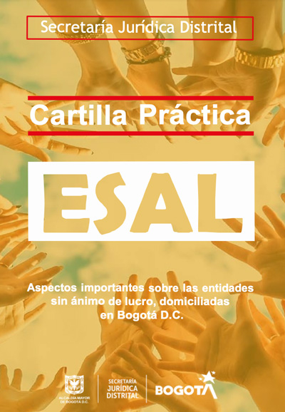 Diseño y enlace a Cartilla Práctica sobre entidades sin ánimo de lucro