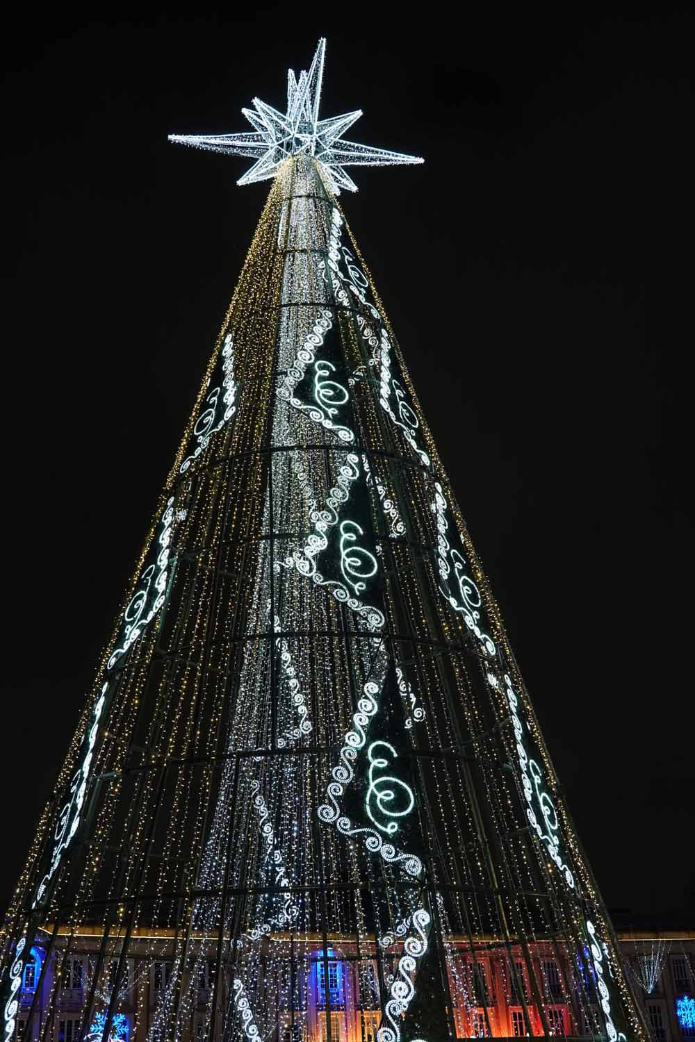 Arbol navideño gigante