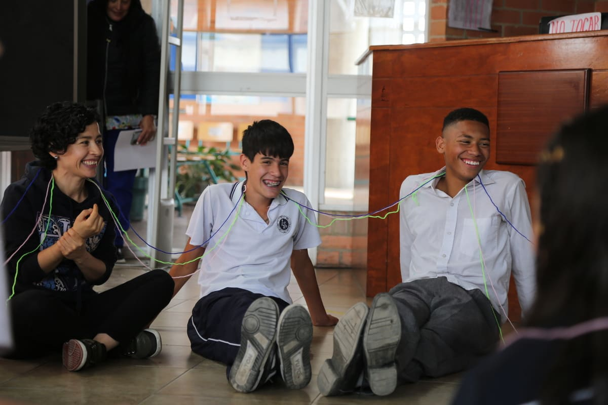 estudiantes de colegio