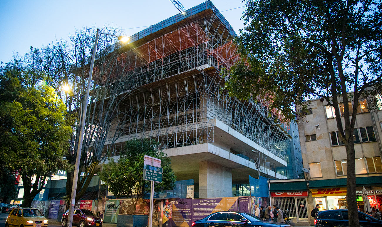 Edificio en construcción