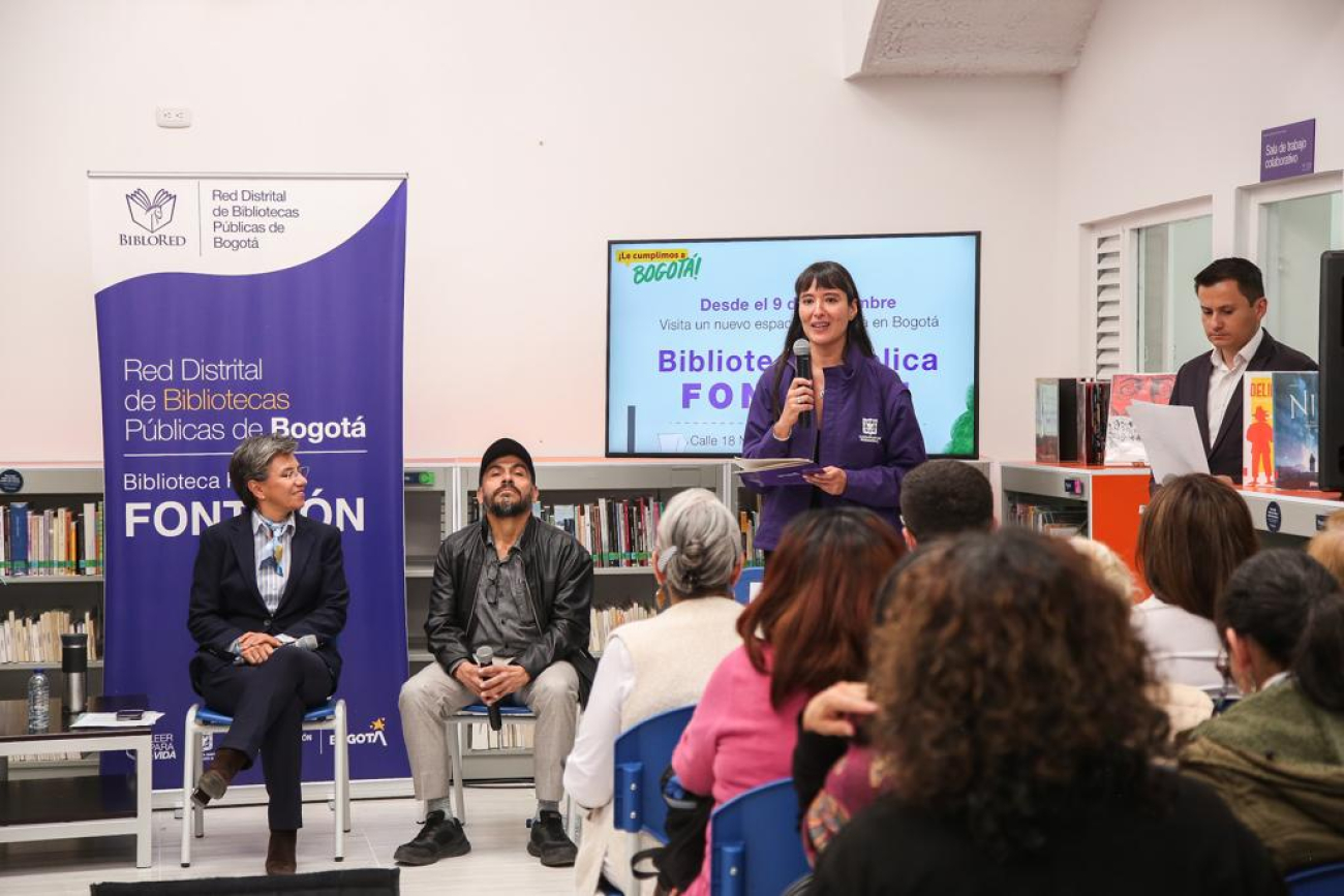 Inauguración Biblioteca Fontibón