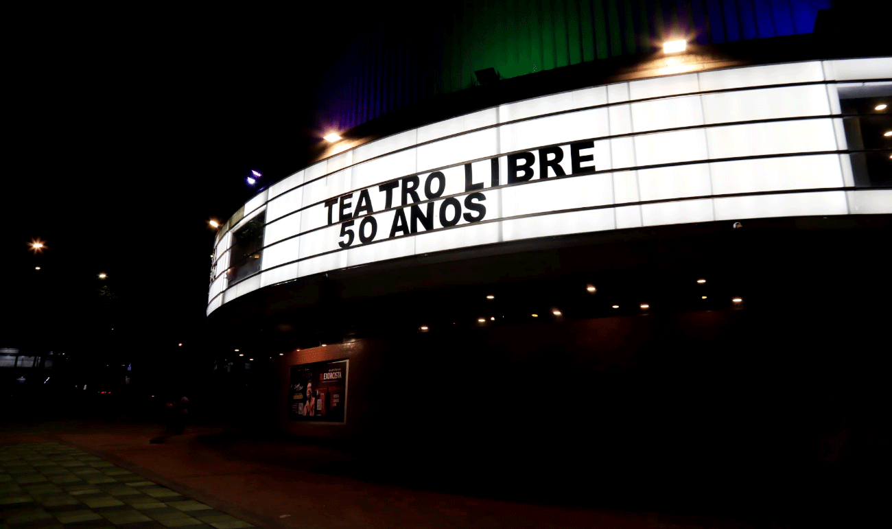 Vista panorámica Teatro Libre de Bogotá