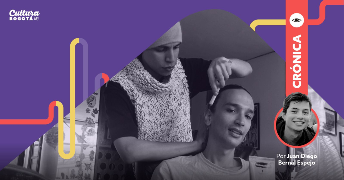 Maquillaje de Guga a Sandro, drag queen