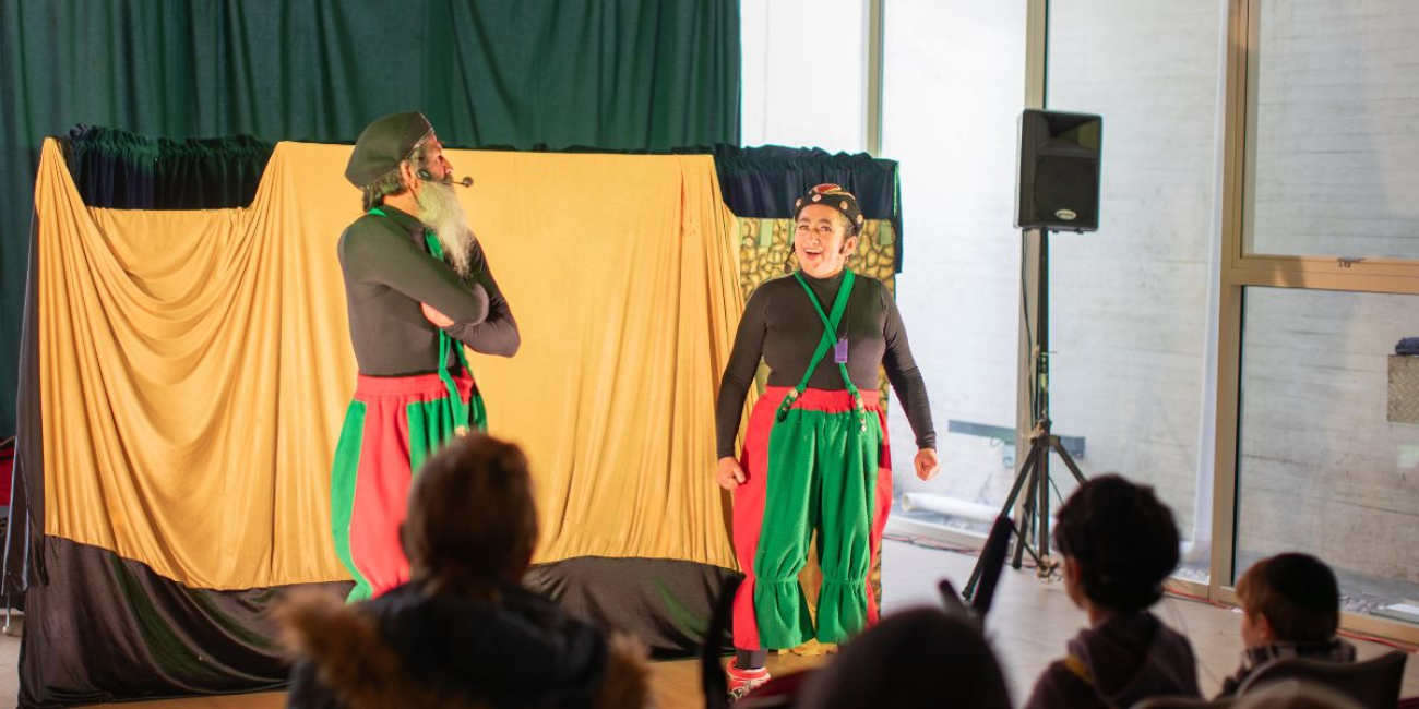 Obra del grupo Teatridanza en el Centro Felicidad Chapinero