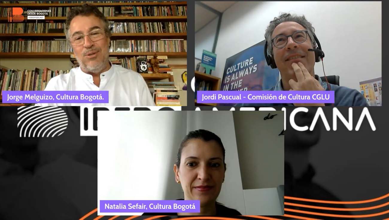 captura de pantalla de conversación virtual con Jordi Pascual