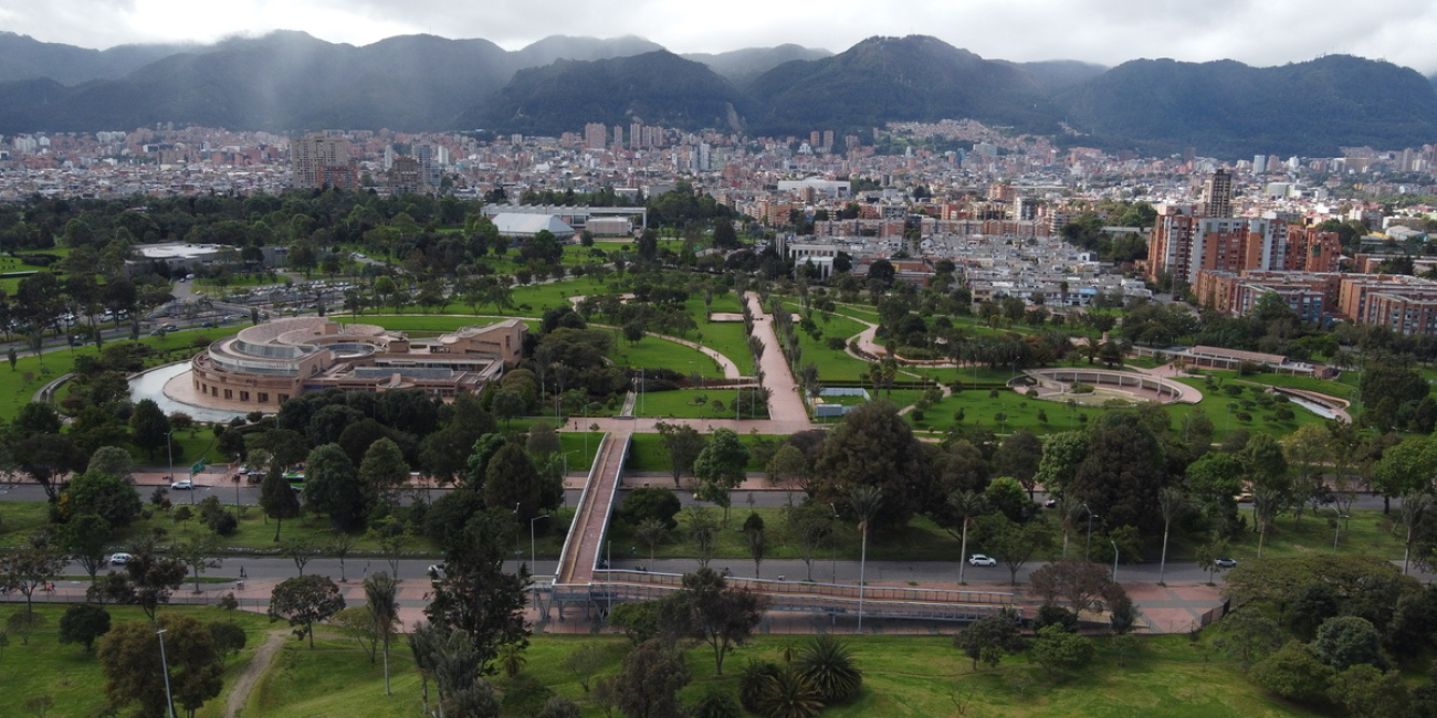 foto panorámica de bogotá