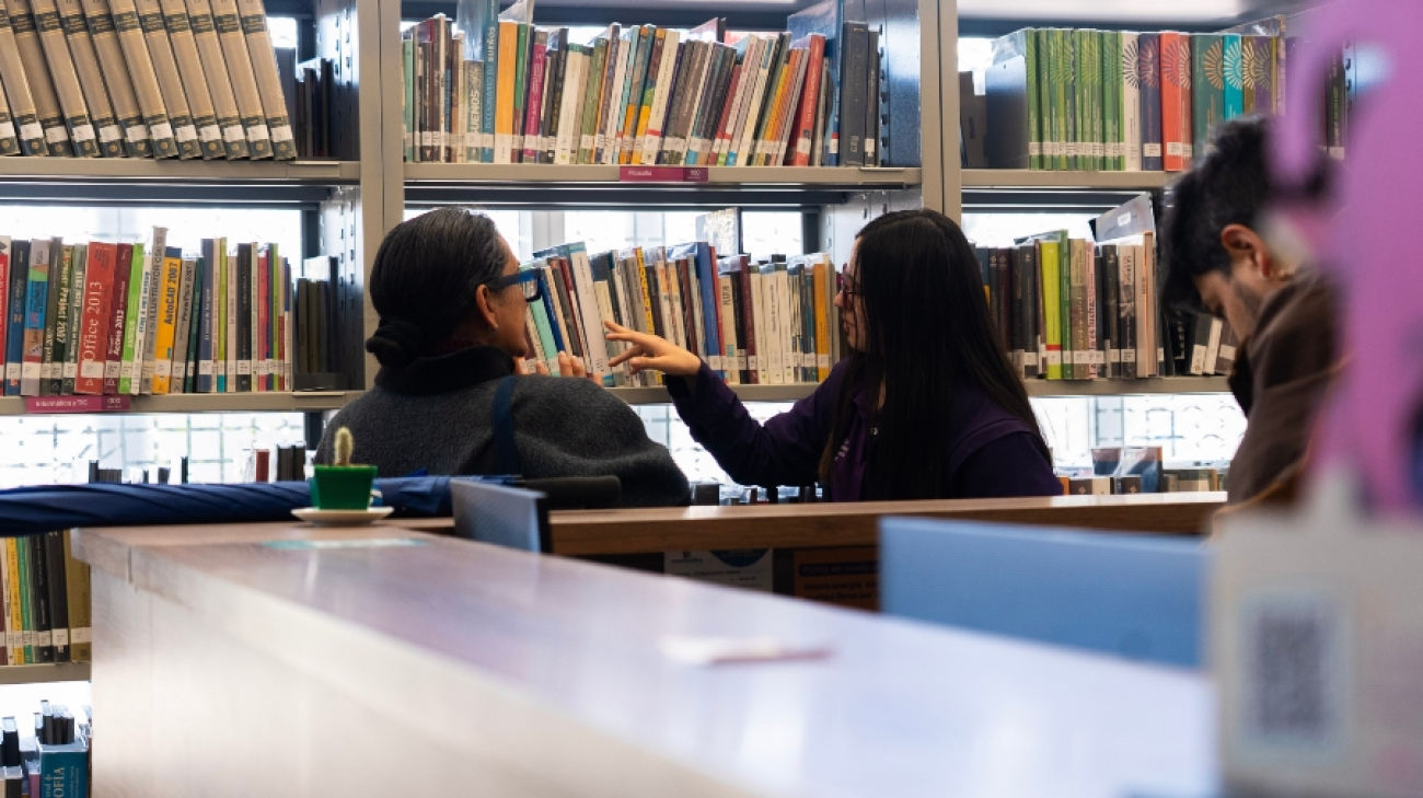Usuarias de las bibliotecas públicas de Bogotá