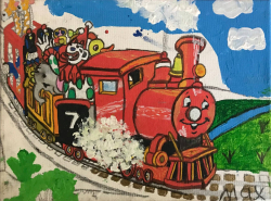 Obra hecha por persona autista