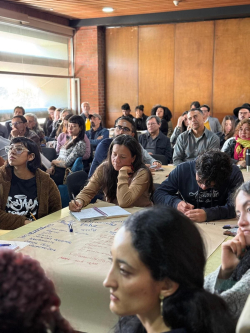 sesión de escuela de futuros en un auditorio