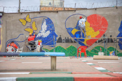 Mural en Usme