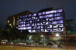 obra de arte en el espacio público