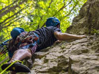 Escalada en roca. Foto: Pixabay.