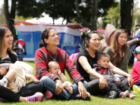 Bebés. Foto: Alcaldía de Bogotá