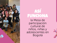 Mesa de participación cultural de niños