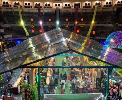 Feria en la Plaza la Santamaría