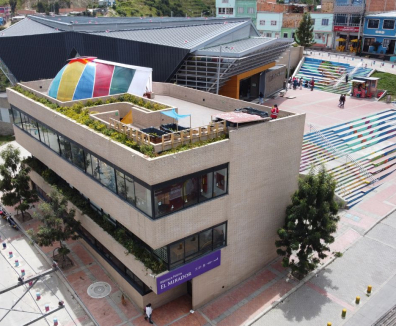 Panorámica Biblioteca El Mirador