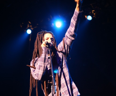 Cantante de reggae