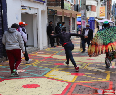 Personas en la calle