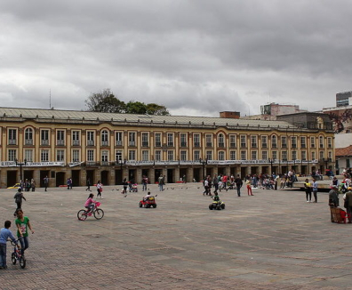 Plaza de Bolívar en Bogotá