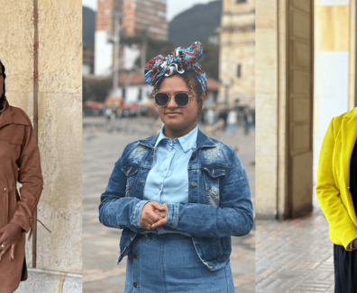 3 mujeres afrodescendientes que viven y trabajan en Bogotá