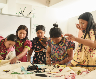 Mujeres Embera Artesanas