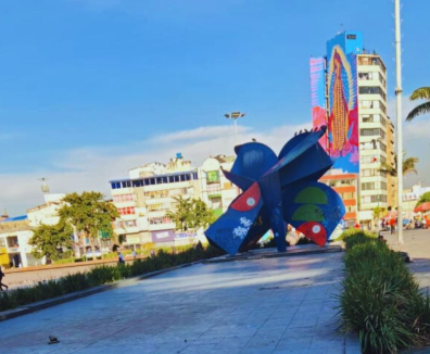 Plazoleta de la Mariposa en San Victorino