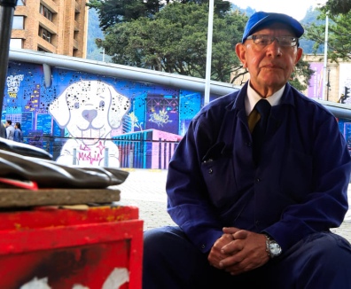 Lustrabotas en Bogotá