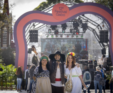 público en festival gabo