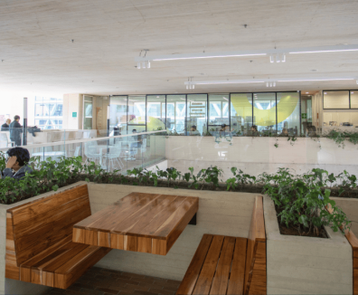 Fotografía del séptimo piso del centro felicidad chapinero