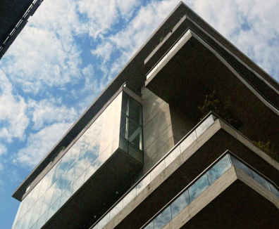 Fotografía de una parte de la fachada Centro Felicidad Chapinero