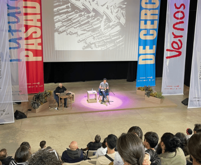 Fotografía de una actividad del Festival Gabo 2025 en el Centro Felicidad Chapinero