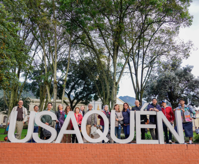 Foto de personas en la localidad de Usaquén