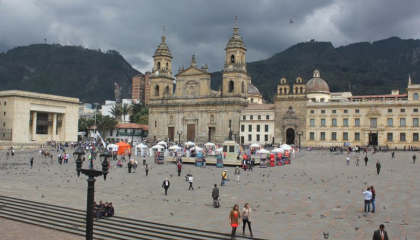 Plazas y monumentos de Bogotá