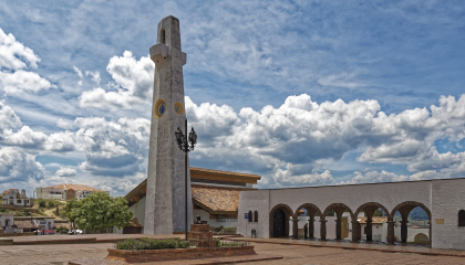 Plaza en Guatavita