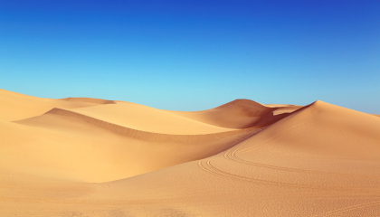 Arena de un desierto