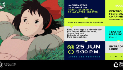 Afiche de Kiki entregas a domicilio.