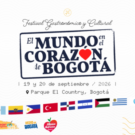 imagen con invitación a festival cultural y gastronómico