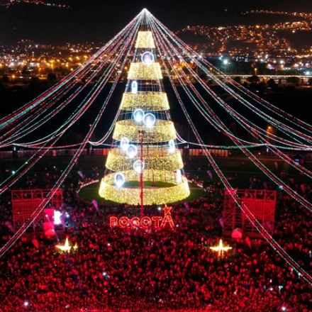 Transmisión lanzamiento Alumbrado Navidad Bogotá 2025